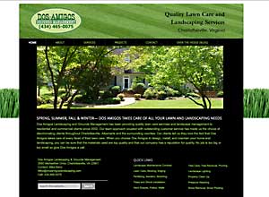 Dos Amigos Landscaping Website